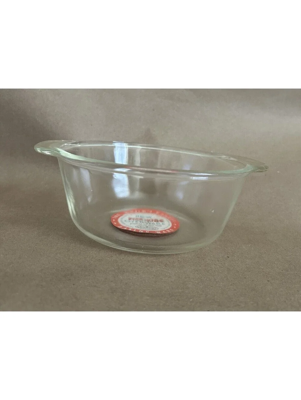 Vintage NEW Fire King 1 quart glass bake ware